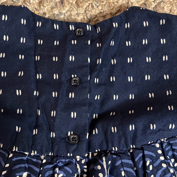 NWOT BABY GAP BUBBLE DRESS BLUE MEDITERRANEAN MIXED PRINTS & DC 18-24 MONTHS - Picture 8 of 8
